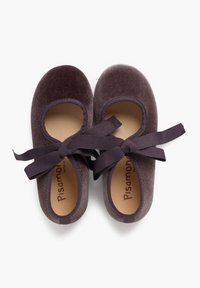 Pisamonas MERCEDITAS TERCIOPELO LAZO FAYA NIÑA - Dětské boty - gris