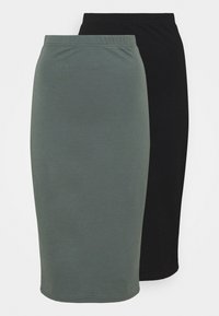 Não selecionado, black/green