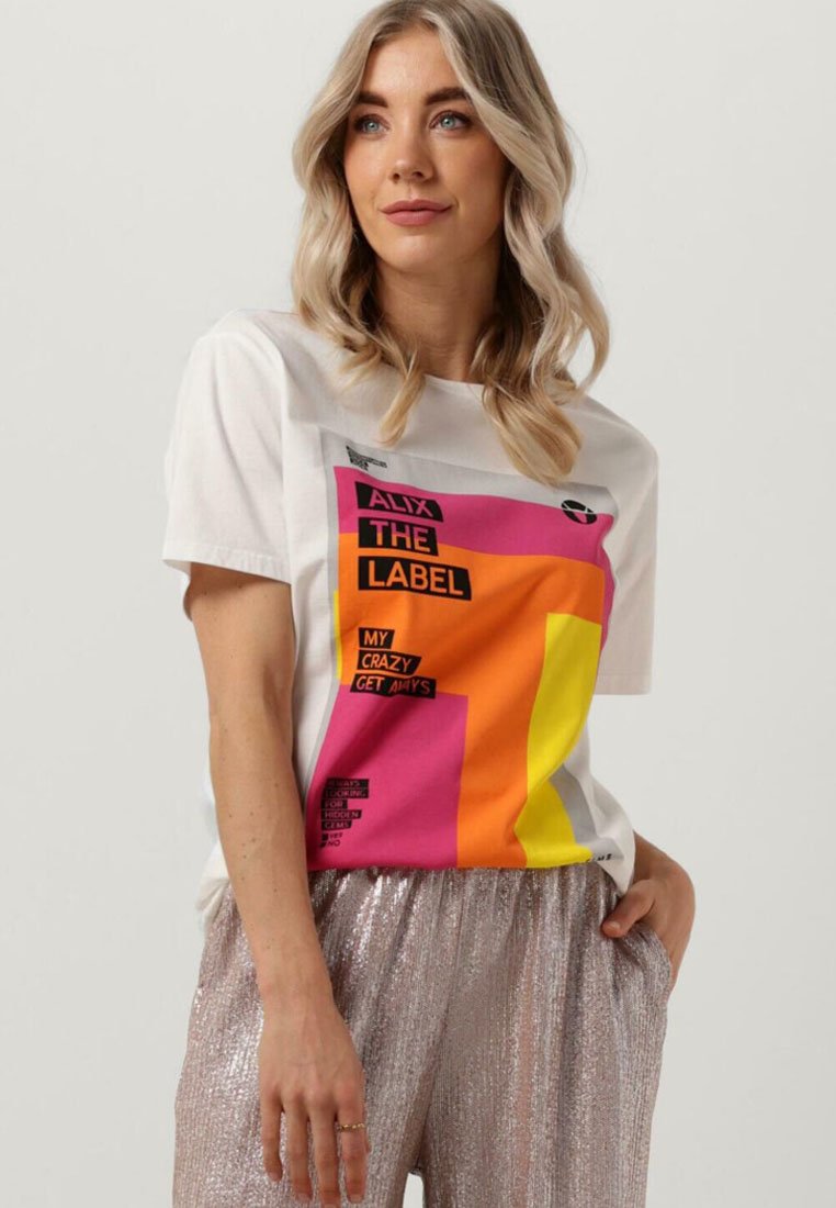 Alix the label Print Tshirt wit/white Zalando.de