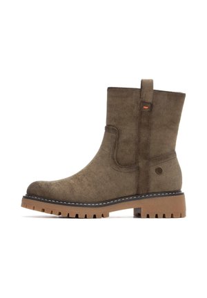 Botines con plataforma - kakhi