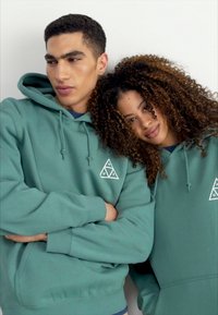 HUF SET HOODIE - Sweatshirt - sage