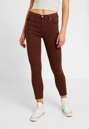 Broek - dark brown