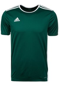 adidas Performance ENTRADA 18 FUSSBALLTRIKOT HERREN - T-shirt basique - dark green