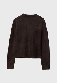 Stradivarius BUTTONED - Gilet - brown