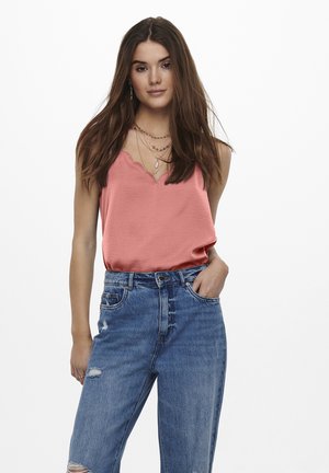 ONLY ONLDEBBIE SINGLET - Top - tea rose