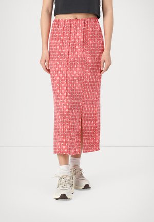 Rip Curl CALA MAYOR MIDI SKIRT - Trapecinis sijonas - red