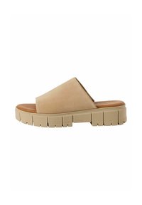 Unselected, tan suede