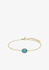 Niet geselecteerd, gold-coloured/turquoise