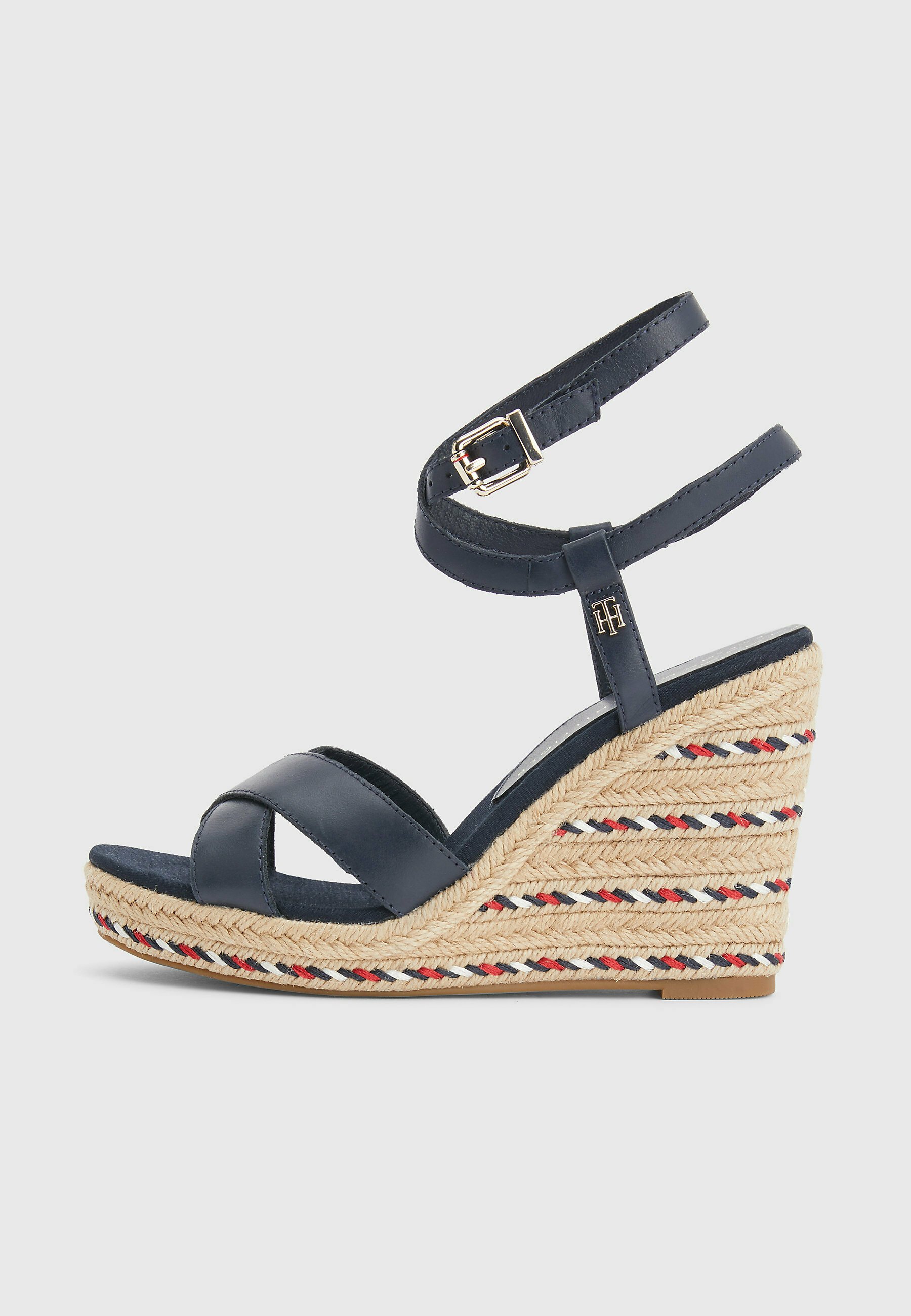 Tommy Hilfiger Sandalias de tacón - desert sky/multicolor - Zalando.es