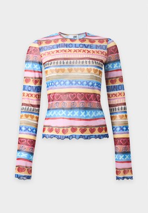 Love Moschino, GRAPHICS - Блуза с дълги ръкави - multi-coloured