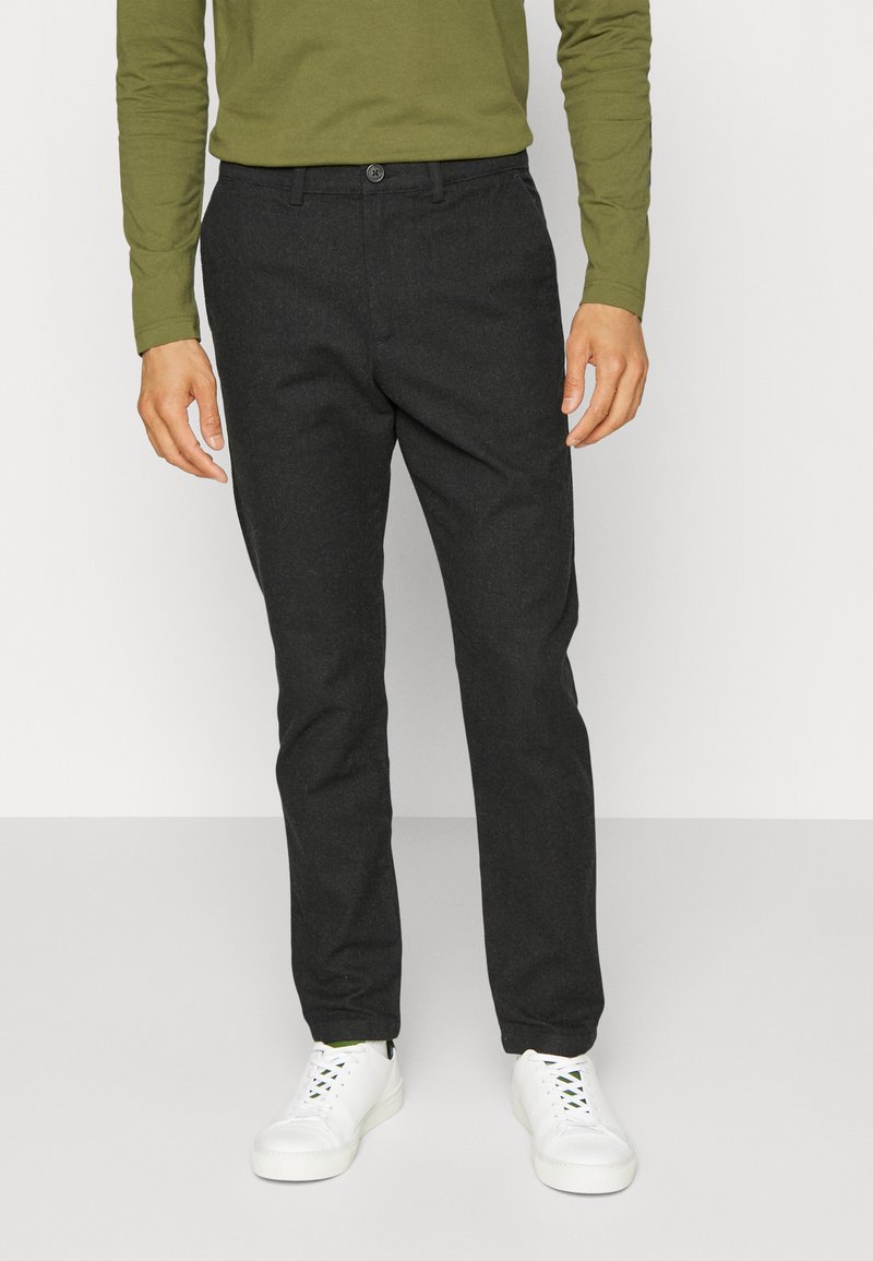 Selected Homme - SLHSLIMTAPE MILES PANTS - Hlače - black, Povečajte