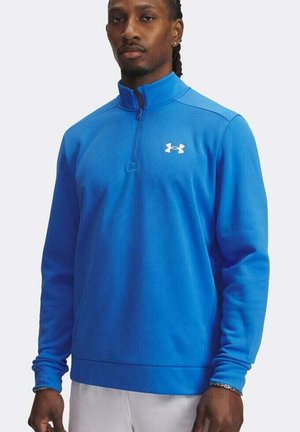 LONGSLEEVE QUARTER ZIP - Sweatshirt - blau