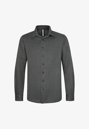 PROFUOMO, PROFUOMO SOLID OVERSHIRT - Chaqueta fina - dark grey