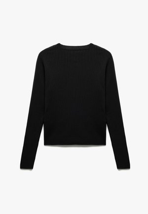 Koton EMBELLISHED - Strickjacke - black