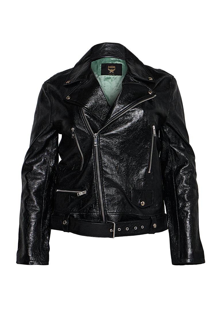 MCM Leren jas zwart MCM Leren jas zwart