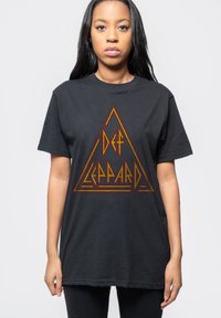 Paradiso Clothing DEF LEPPARD  - Print T-shirt - black