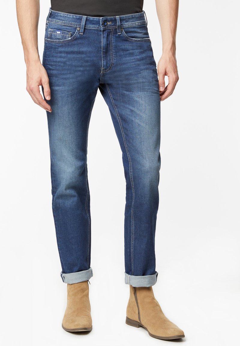 Herren Skinny Fit | GAS STRETCH ALBERT SIMPLE Jeans Slim Fit blau - LD07026 Herren Skinny Fit | GAS STRETCH ALBERT SIMPLE Jeans Slim Fit blau - LD07026