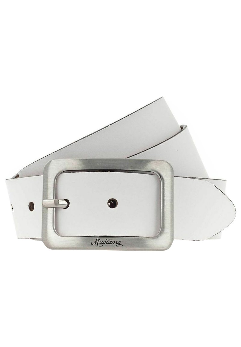 Damen Gürtel casual | Mustang Gürtel white/weiß - JI00025 Damen Gürtel casual | Mustang Gürtel white/weiß - JI00025