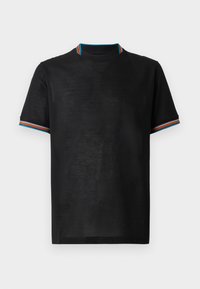 MENS STRIPE DETAIL  - Paprasti marškinėliai - black