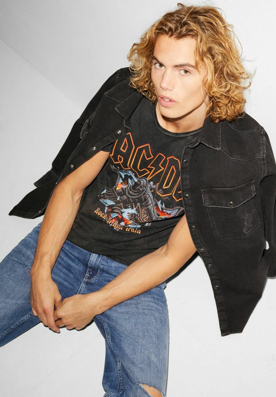 CLOCKHOUSE AC/DC - Print T-shirt 