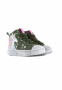 Shoesme Sneakers hoog - green unicorn