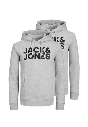 2ER PACK CORP  - Hættetrøje - light grey melange