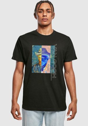Merchcode APOH - VAN GOGH HAT  - Print T-shirt - black