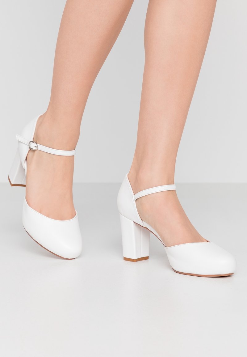 Anna Field by Zalando Escarpins à plateforme - white