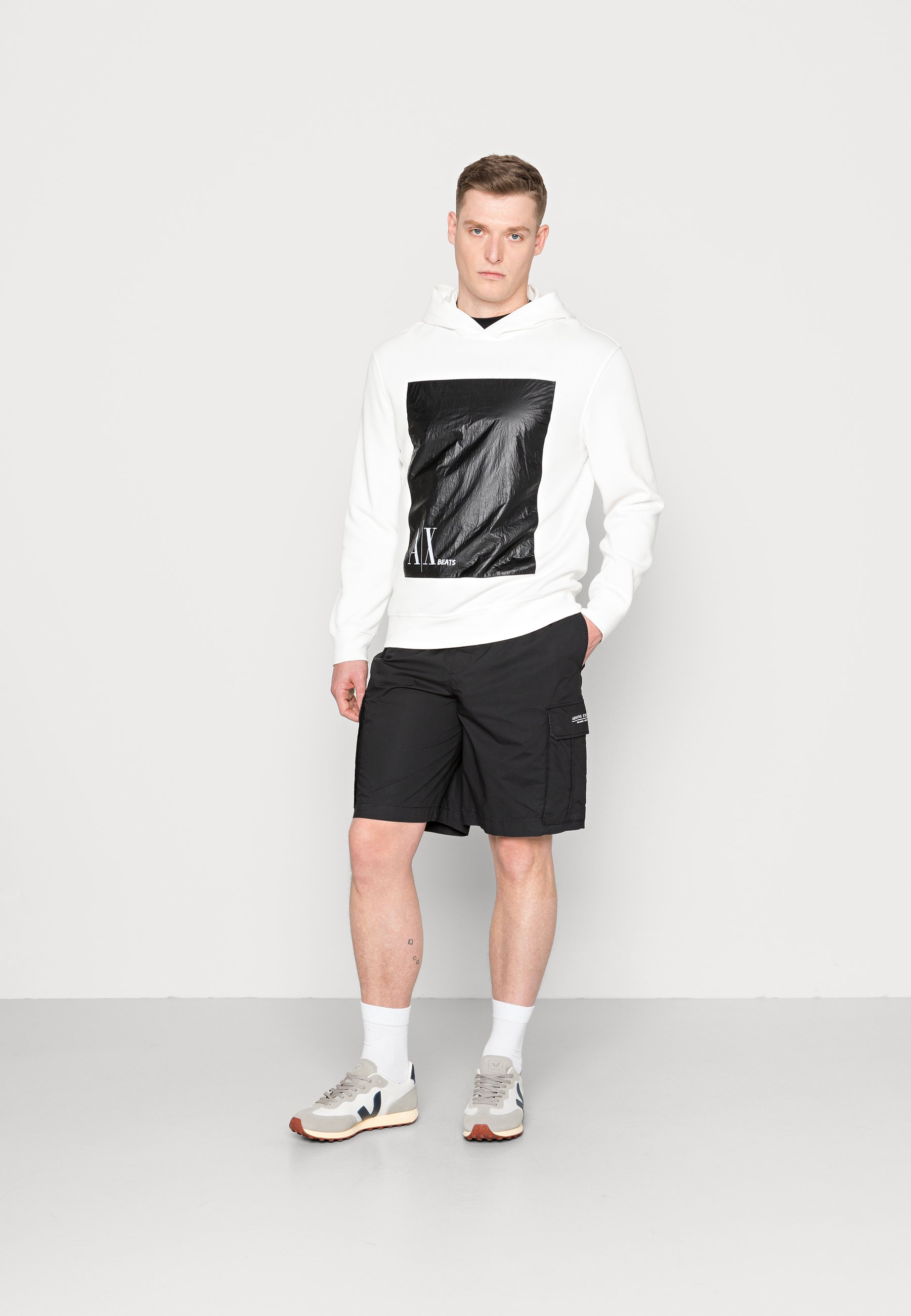 Armani Exchange Shorts - black/nero - Zalando.it