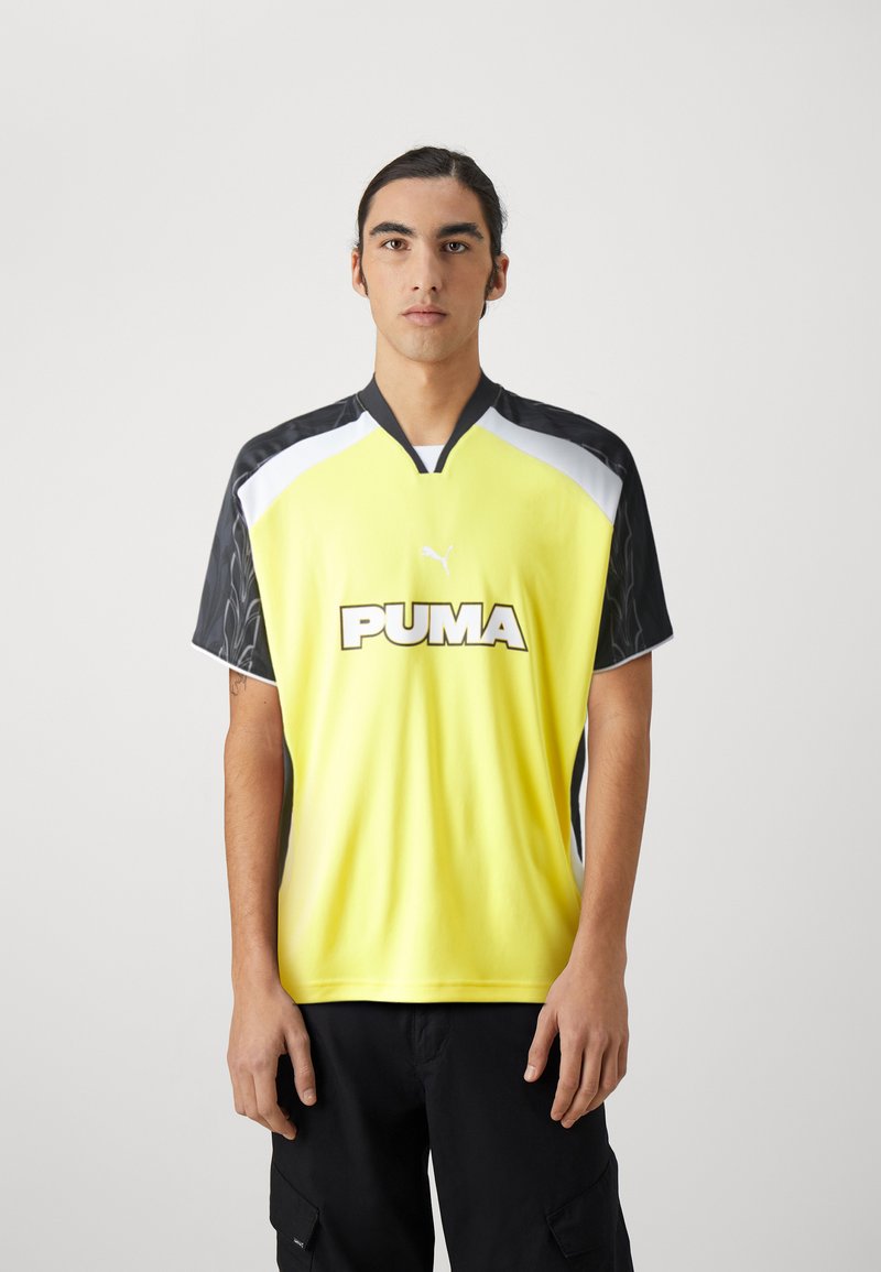 Puma FOOTBALL UNISEX - Camiseta estampada - yellow/black