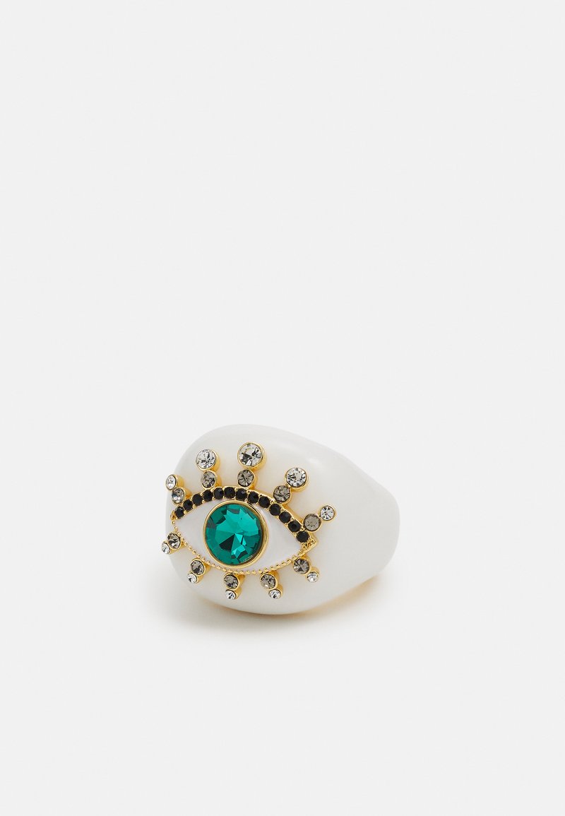 Kurt Geiger London EVIL EYE RING Ring Off white offwhite Zalando at kurt-geiger-london-evil-eye-ring-ring-off-white-offwhite-zalando-at