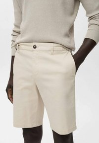 Mango - STRAIGHT BERMUDA  - Kratke hlače - beige Minijatura 1