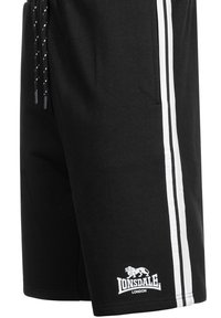 Lonsdale CRAIGSTON - Rövidnadrágok - black white