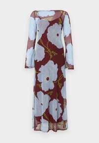 POPPY ARIA DRESS - Maksikleit - burgundy