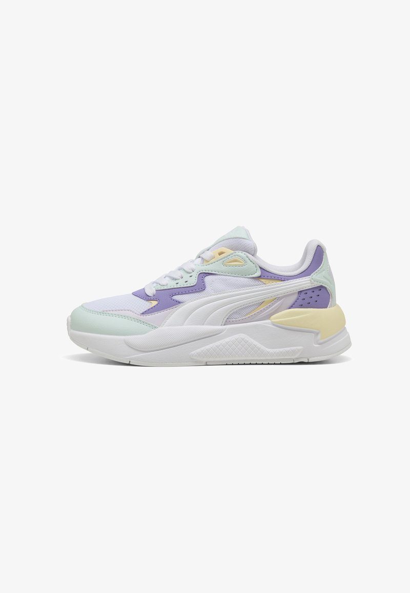 Puma X-RAY SPEED - Tossud - white peaceful blue lavender alert