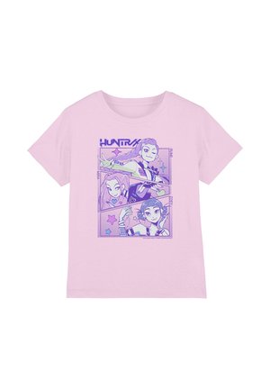K-POP DEMON HUNTERS - ANIME HUNTRIX - T-Shirt print - light pink