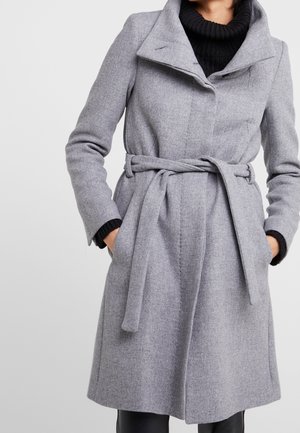 Klassisk frakke - mottled grey