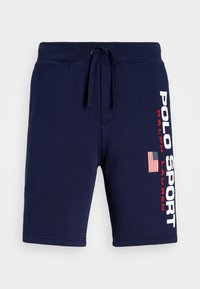 8-INCH POLO SPORT FLEECE SHORT UNISEX - Joggebukse - cruise navy/white