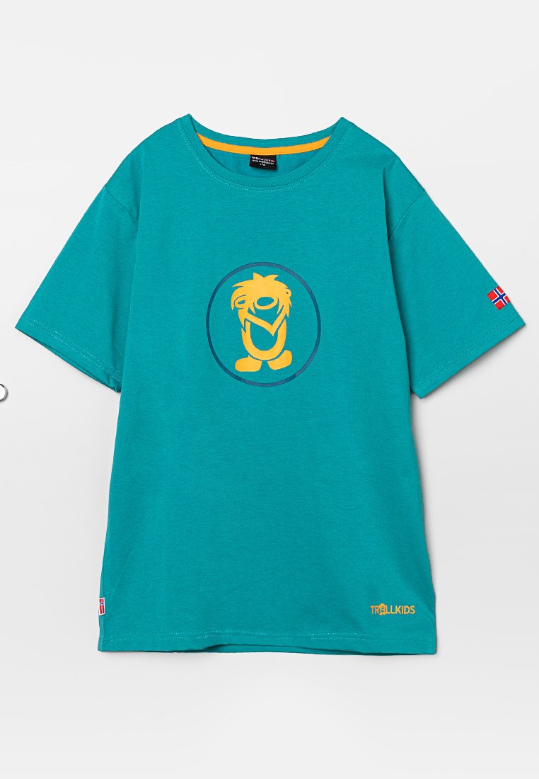 Trollkids T-shirt print turquoise Trollkids T-shirt print turquoise