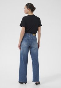 Kaffe Trapezaste traperice - medium blue denim
