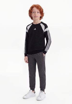 adidas Performance JUNIOR UNISEX - Πουλόβερ - black/white