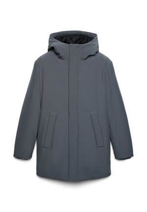 CON CAPPUCCIO - Parka - grigio scuro