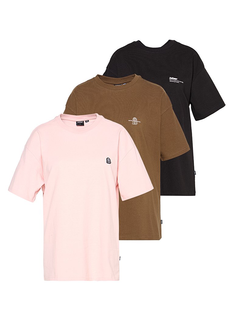 Dr.Denim T-shirt basic meerkleurig