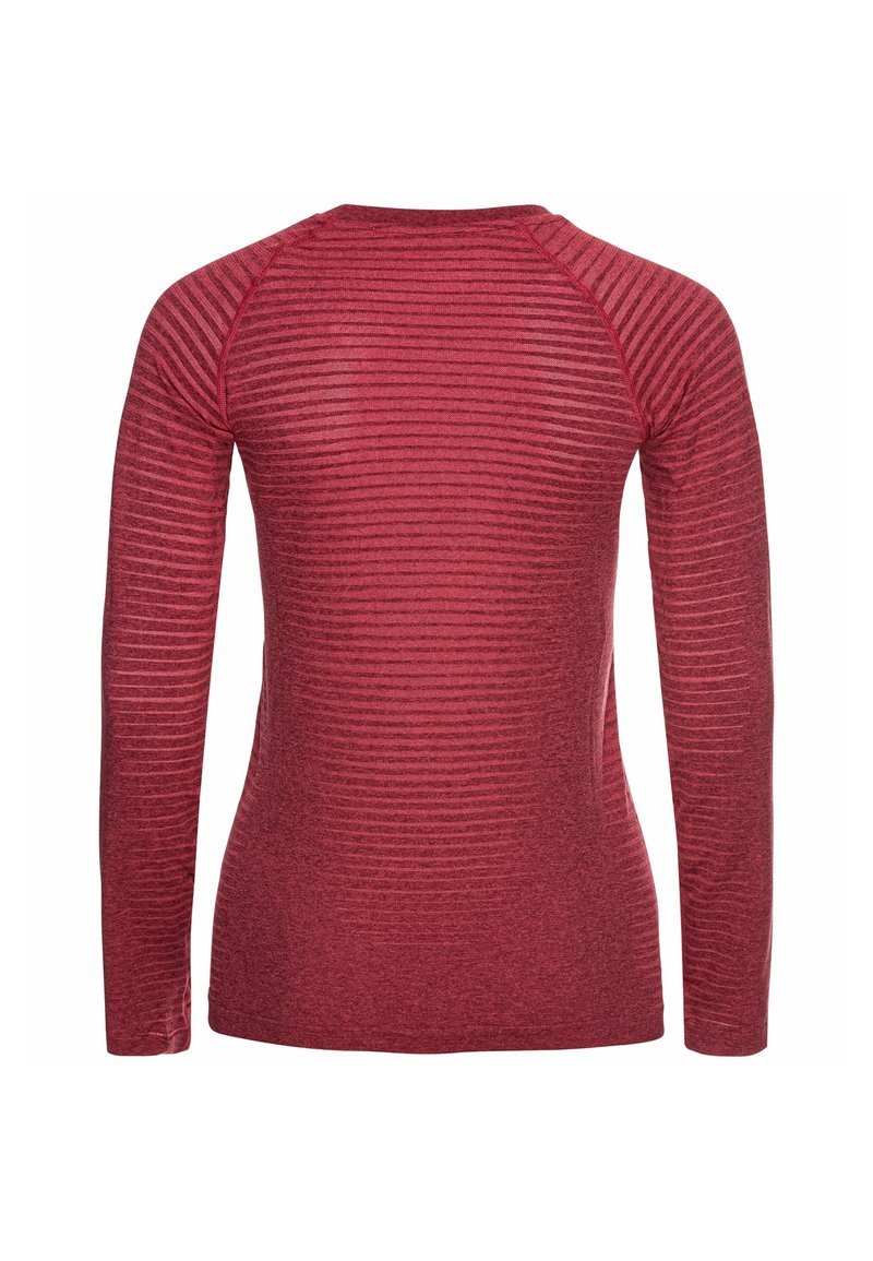 Damen Sportbekleidung | ODLO ESSENTIAL SEAMLESS Langarmshirt dunkelrot/rot - RG98663 Damen Sportbekleidung | ODLO ESSENTIAL SEAMLESS Langarmshirt dunkelrot/rot - RG98663