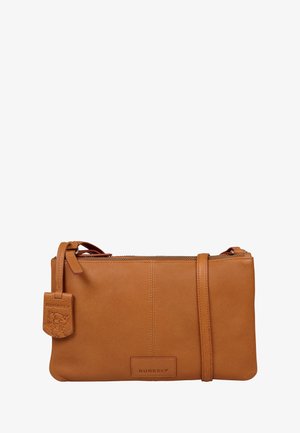 Burkely SOFT SKYLAR DOUBLE POCKET ZIP - Bandolera - cognac