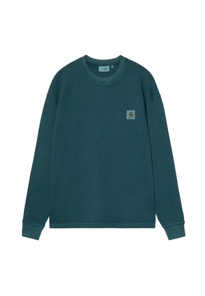 Carhartt WIP LS VISTA WAFFLE  - Felpa - deep lagoon