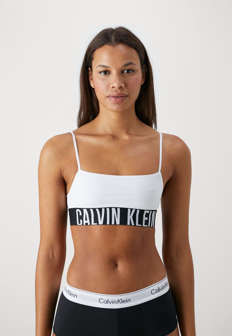 Calvin Klein Underwear UNLINED BRALETTE INTENSE POWER - Biustjė - white