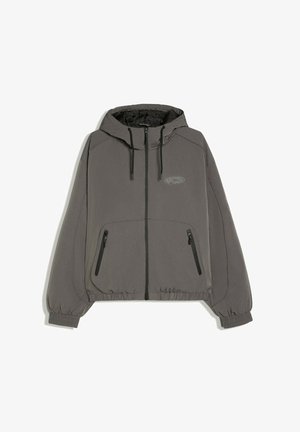 Bershka, HOODED TECHNICAL - JACKET - Veste d'hiver - grey