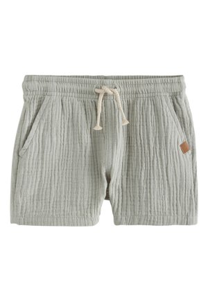 REGULAR FIT - TEXTURED PULL ON - Shorts - sage green