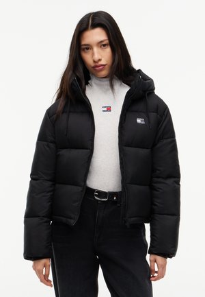 Tommy Jeans, HOODED - Winterjacke - black